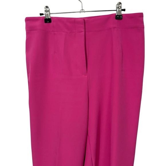 NWOT Loft High Rise Straight Pants Size‎ 10 Pink Barbie - Picture 2 of 8